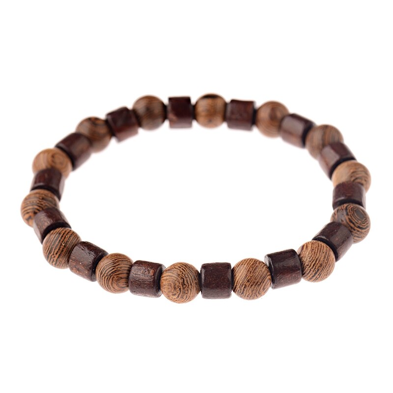 Holzperlen Armband