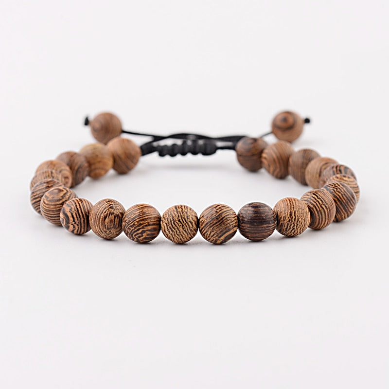 Holz Perlen Armbänder