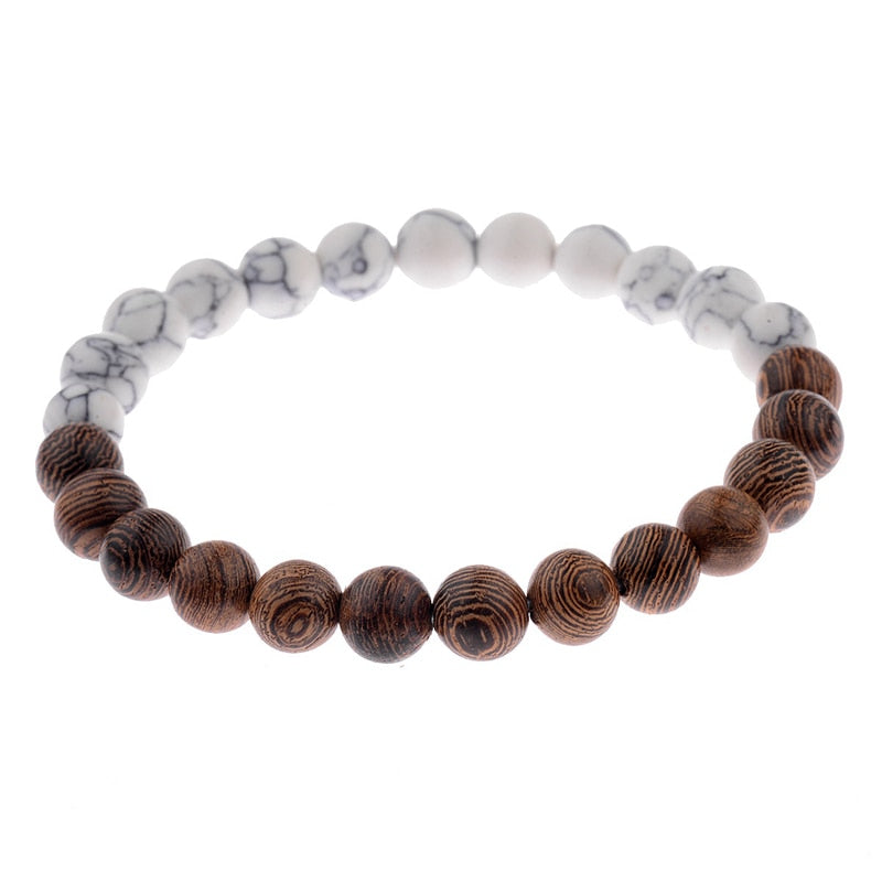 Holz Perlen Armbänder