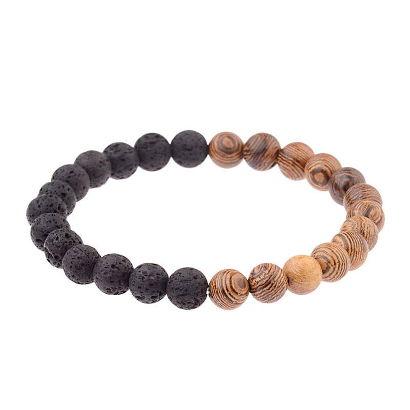 Holz Perlen Armbänder