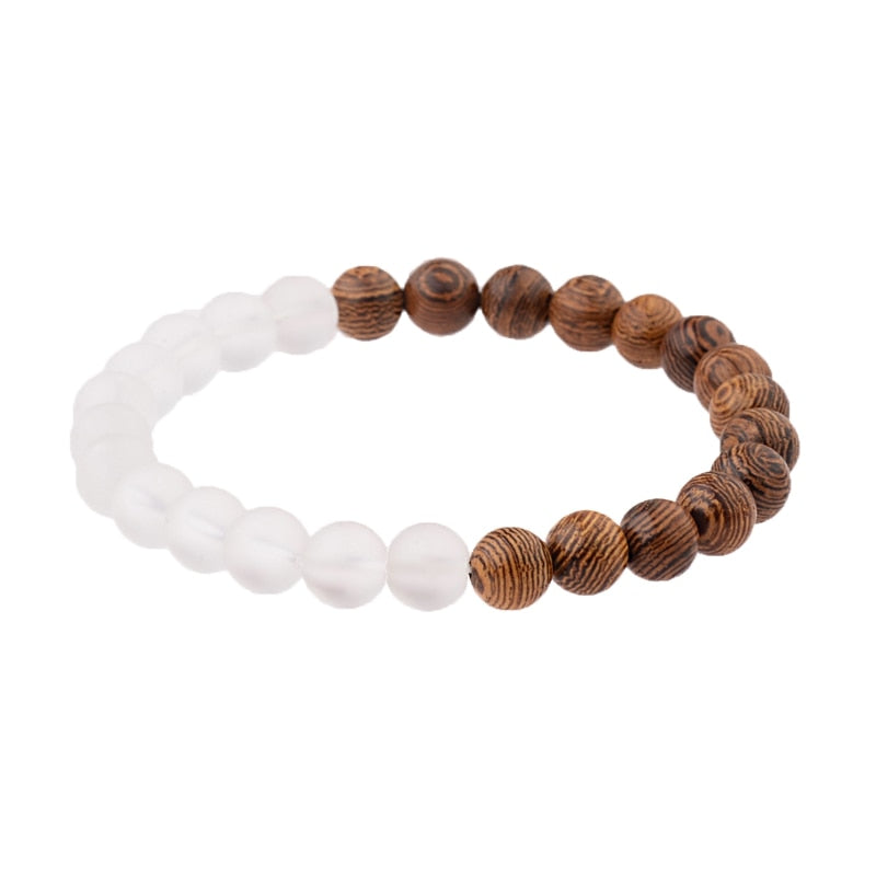 Holz Perlen Armbänder