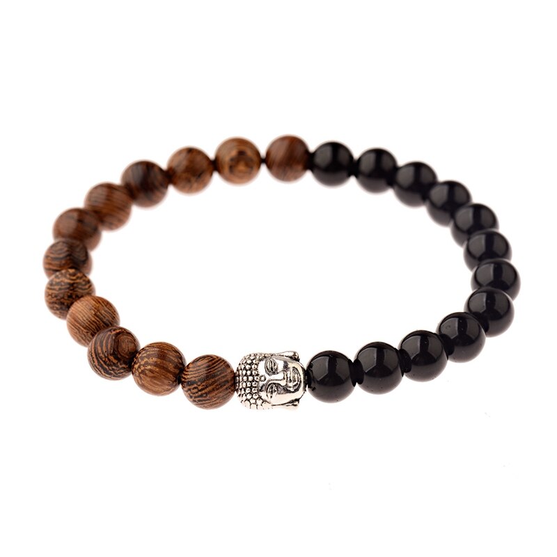 Holzperlen Armband