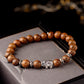 Holzperlen Armband