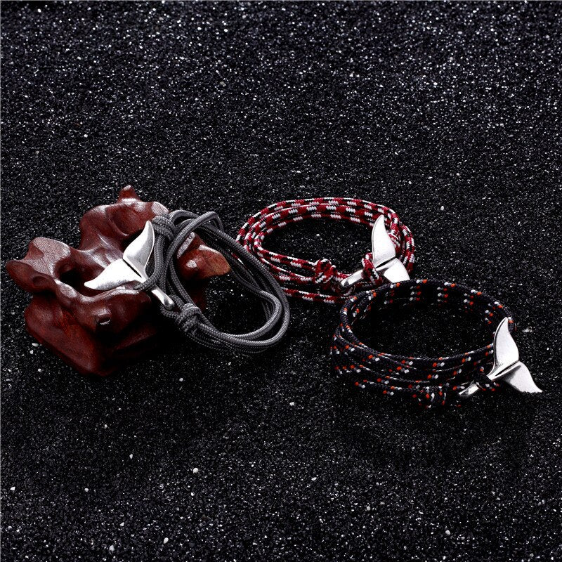 Walflosse Anker Armband
