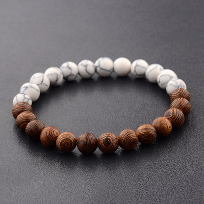 Holz Perlen Armbänder