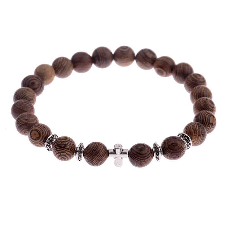 Holz Perlen Armbänder