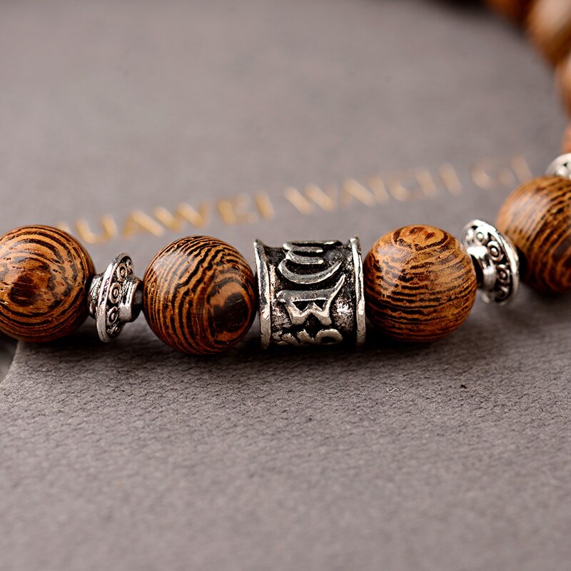 Holzperlen Armband