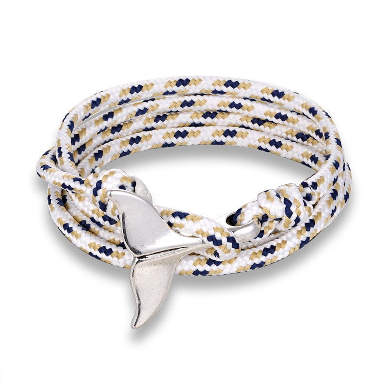 Walflosse Anker Armband
