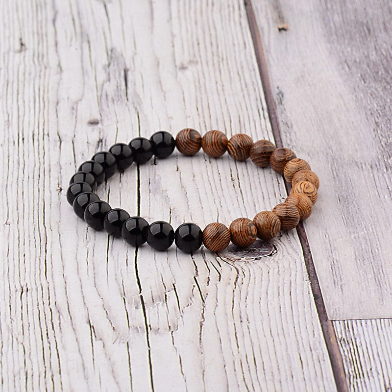 Holz Perlen Armbänder