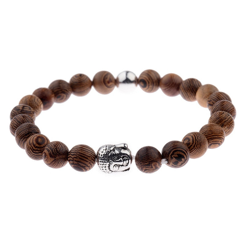 Holz Perlen Armbänder