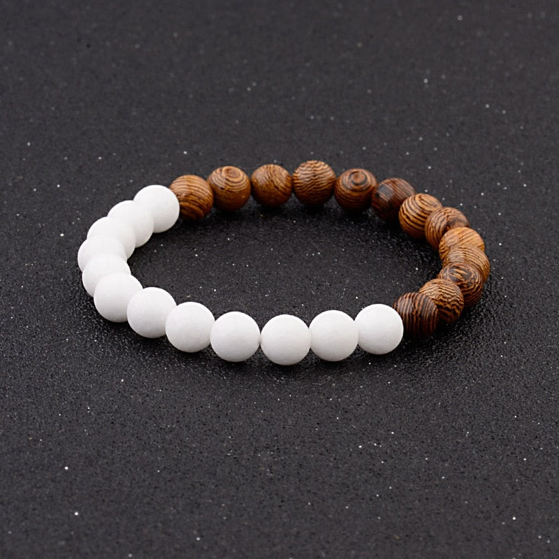 Holz Perlen Armbänder