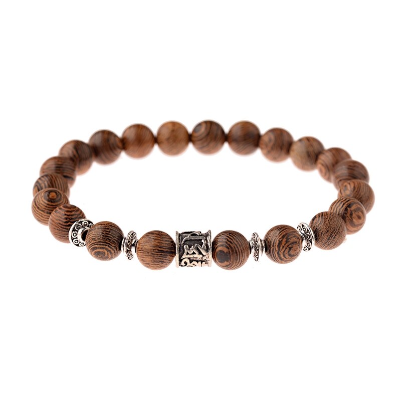 Holzperlen Armband