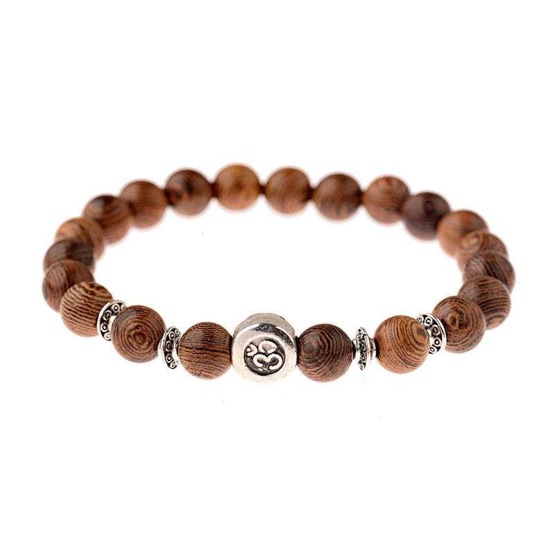 Holzperlen Armband