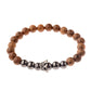 Holzperlen Armband