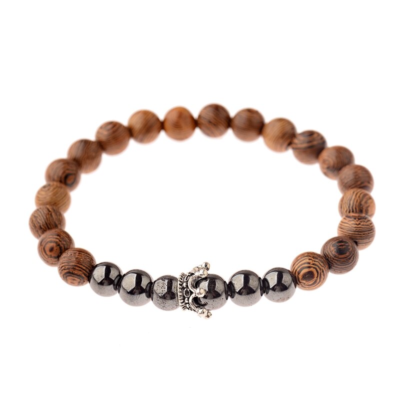 Holzperlen Armband