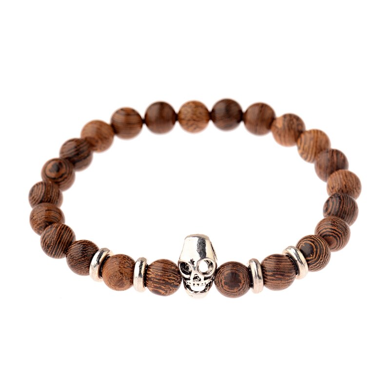 Holzperlen Armband