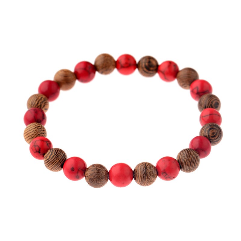 Holzperlen Armband