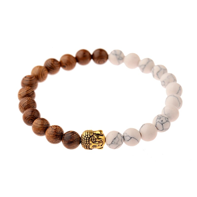 Holzperlen Armband